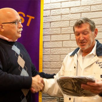 VP Gene Vance With Gary Turbville