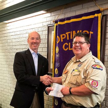 DTOC Donates To Local Boy Scout Activities – 2019